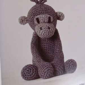 Customize crochet stuffed gorilla